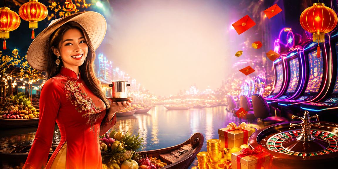 Người dùng Cần Thơ nhận phong bì đỏ thưởng và uống cà phê trong khi chơi game trực tuyến