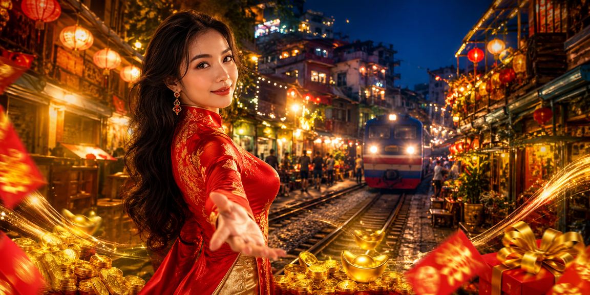 Người chơi Hà Nội mặc áo dài thưởng thức giải trí casino trực tuyến một cách cân bằng