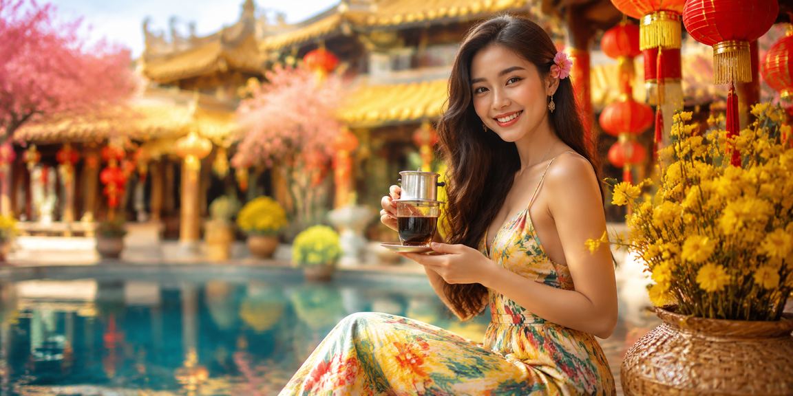 Người dùng VIP tại Huế nhận thưởng ưu đãi cao cấp trong không gian cà phê truyền thống